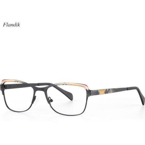 Metal Optical Glasses Frame Women Prescription Myopia Presbyopia Spectacles Nerd Eyewear 2020 Lady New Fashion Eyeglasses