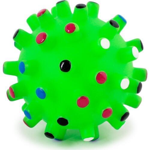 1pcs Speelgoed Hond Small Dog Toys Juguetes Gatos Jouets Chien Cat Interactive Bal Voor Hond Squeeze Squeaky Sound Funny For Pet