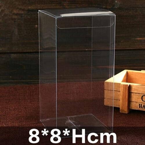 2018 hot sale new Pvc box 20pcs/lot Zerong gift clear packaging boxes / plastic container / retail / chocolate box / candy box