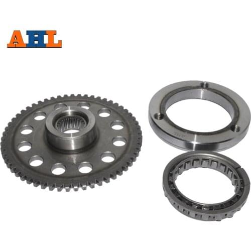AHL Motorcycle One Way Starter Clutch Gear Assy Bearing Gear Flywheel For Suzuki Djebel DR200 DR200SE DF200 DR 200 VANVAN 200