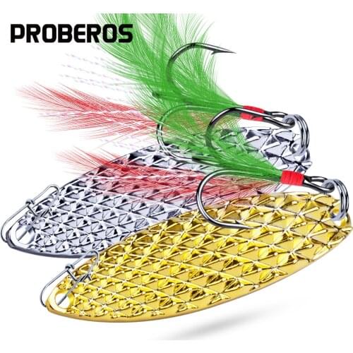 1PC Metal VIB Fishing Lures Hard Vibration Spoon Lure Crankbait 4.2cm/5.2cm Artificial Spinner Bass Baits Fishing Tackle