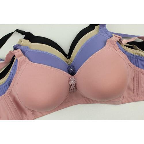 Wire free bras for women big breast plus size 75-105 B C D cup bra sexy push up bralette Lace sweat underwear victoria bh C07