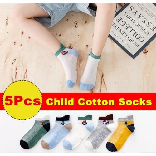 Baby Toddlers Girls Sock Children Cotton Boy Girls Socks Cute Cartoon Pattern Kids Socks For Baby Boy Girl Sport Style For 1-12Y