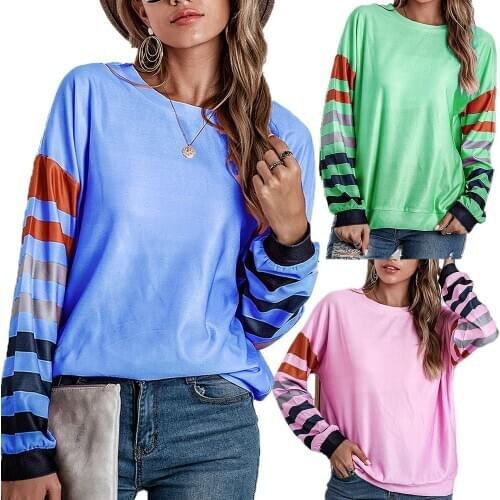 Plus Size Womens T Shirt Fashion Casual Print Round Neck Fashion Long Sleeve Loose Womens Tops Winter Clothes