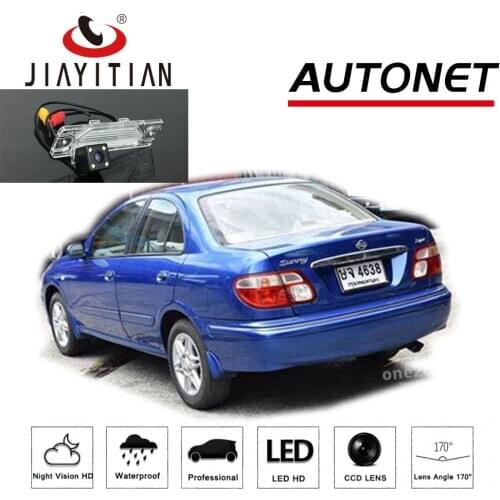 JYT Rear View Camera For Nissan Sunny N16 2001 2002 2003 2004/ccd/Night Vision/Reverse Camera/License Plate camera backup Camera
