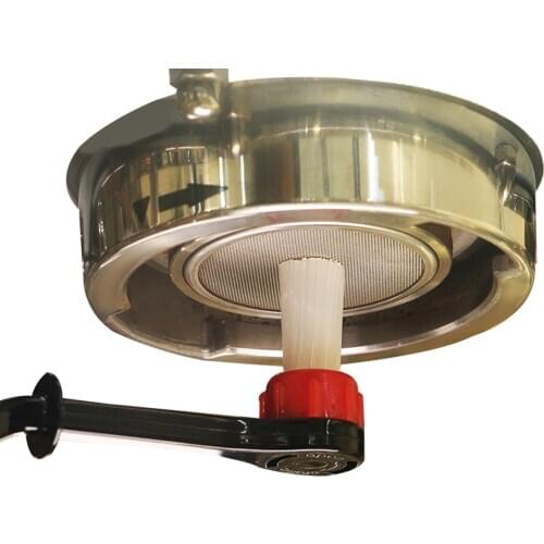 3 Sizes Coffee Machine Elbow Nylon Brushes with Spoon Handhold Filter Cleaning Brush Coffee Grime Cleaning Tools