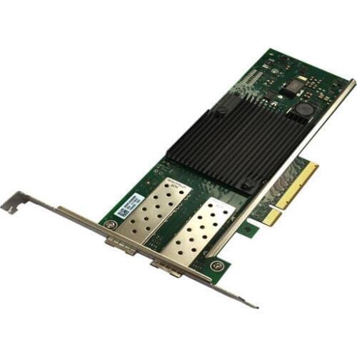SFP+ 10Gb Dual Port PCI-e Ethernet Converged Adapter Network Card X710-DA2,SFP not included