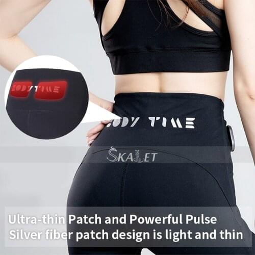 Workout Durable Wireless EMS Microcurrent Muscle Stimulation Women Pants Body Training Suit
