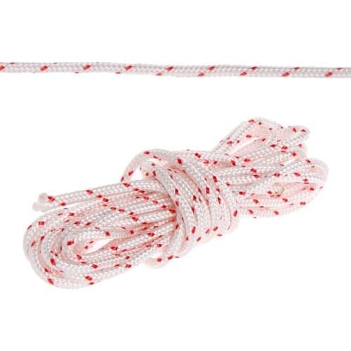 3 Meters x 3.5mm Pull Starter Cord Rope For Strimmer Chainsaw Lawnmower Engine