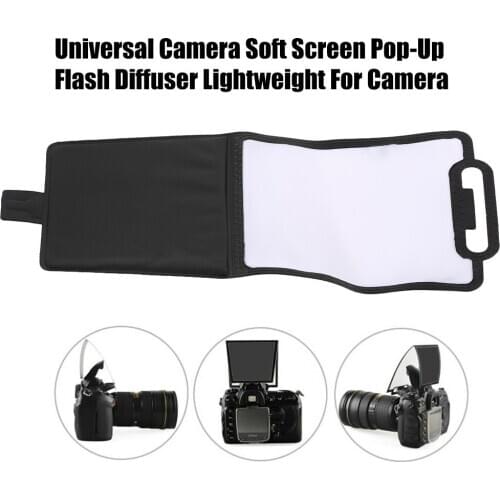 Universal Camera Soft Screen Flash Diffuser Super Lightweight Soft Screen Flash Diffuser For Camera