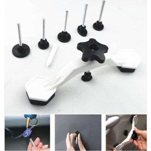 Universal Auto Car Dent Bridge Glue Repair Tool Body Damage Fix Tool Pulling Bridge Puller Dent Removal Hand Repair Tools Kit