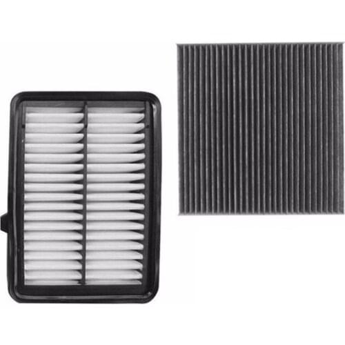 Air Filter Cabin Filter 2 Pcs Set for Honda Fit Vezel 2014-today/ Greiz City 2015-today 1.5 Car Accessoris Filter Set