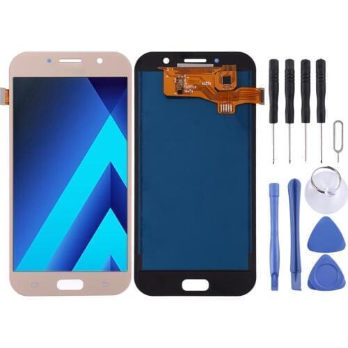 IPartsBuy LCD Screen and Digitizer Full Assembly (TFT Material) for Galaxy A7 (2017), A720FA, A720F/DS