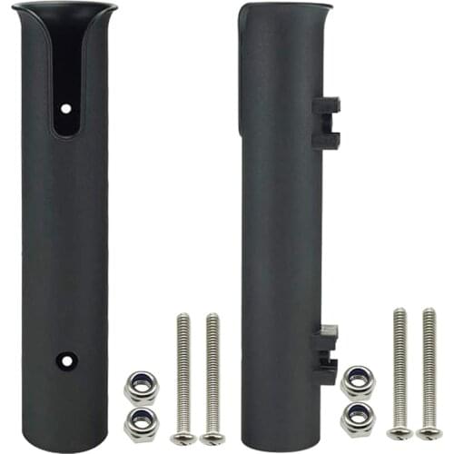 2Pcs Fishing Rod Holder Fishing Pole Rack Ship Fish Rod Tube Yacht Fishing Rod Frame for Boat