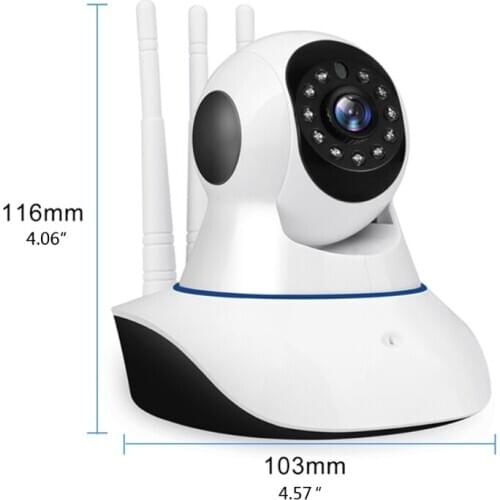 2021 New 720P Wireless Camera Dome Indoor Two Way 360 Degrees Security WiFi Webcam Camera