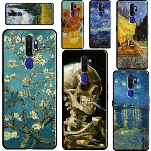 Van Gogh Art Oil Painting Case For OPPO A15 A83 A91 A93 A52 A72 A31 A53 A5 A9 2020 A1K A3S A5S F5 F7 Find X2 X3 Pro