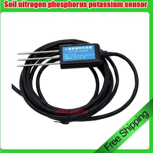 Soil nitrogen phosphorus potassium sensor / fertility organic matter detector / smart agriculture soil detection transmitter