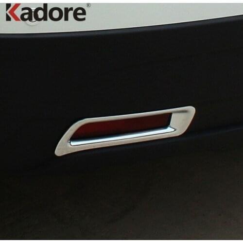 For Suzuki SX4 S-Cross Crossover 2014 2015 2016 2017 2018 ABS Chrome Rear Reflector Fog Light Lamp Cover Sticker Trim