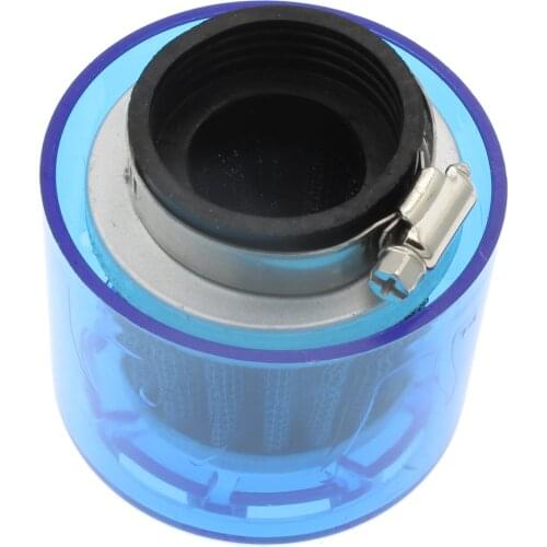 35/38/42mm Straight Bent Air Cleaner Intake Filter With Waterproof Cover for 50cc-250cc Dirt Pit Bike Quad ATV