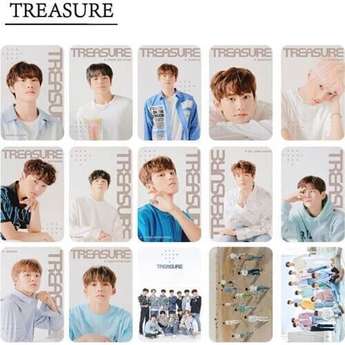 15pcs/set Kpop TREASURE photocard New photo album lomo cards self-made double-sided HD high quality K-pop TREASURE supplies
