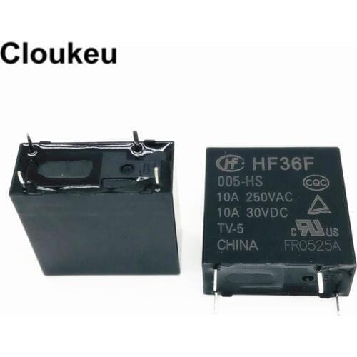 HF36F-024-HS 24V 10A Relay DIP4 JZC-36F-024-HS