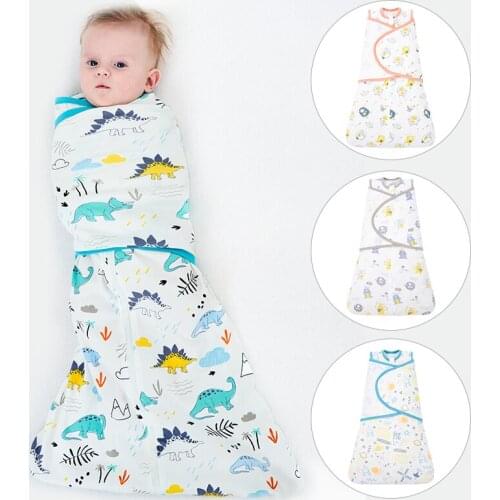 Newborn Baby Swaddle Wrap Envelope Infant Cotton Bebes Swaddling Swaddleme A Sleeping Bag Cartoon Boys Girls Sleepsacks Quilt
