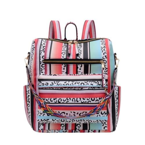 Fashion Leather PU Laptop Backpack Women Shoulder Bags For Women Travel Anti-theft Backpack Rucksack Vintage Bag