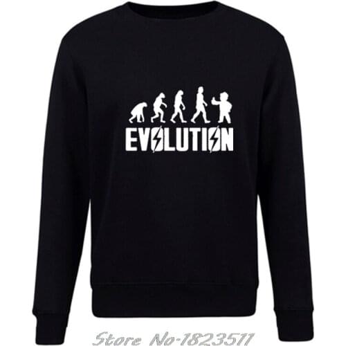 New pullover Hoodie Mens Evolution Fallout 4 Vault Boy Fallout 3 Fallout Mens Sweatshirt Comical Autumn Winter Funny Jacket Men