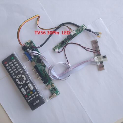 Kit for M240HW01 VB 24" VGA HDMI TV AV USB LCD LED LVDS Controller board 30pin DIY CVBS Panel Screen 1920X1080