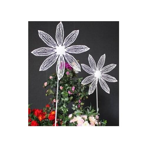 New wedding props iron sea grass road lead wedding stage decoration Sen Department stage layout window decoration