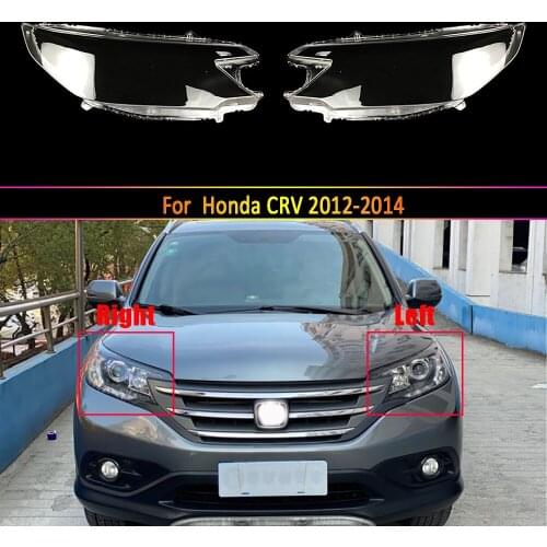 Car Headlight Lens For Honda CRV 2012 2013 2014 Headlamp Lens Car Replacement Lens Auto Shell Cover