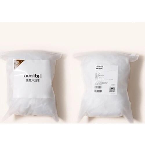 Youpin Bath ball white 2pcs / bag Rich in foaming soft texture easy to cleanse
