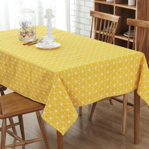 Linen tablecloth printing multi-function style tablecloth rectangular tablecloth tableware kitchen home decoration