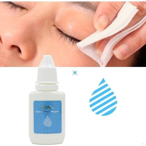 10ml Eyelash Cleaner Primer Eyelash Extension Clean Liquid False Eye Lashes Before Planting Eyelash Grafting Cleanser