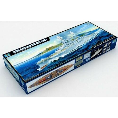 Trumpeter 03701 1/200 Scale USS Arizona BB-39 1941 Ship Model Kit
