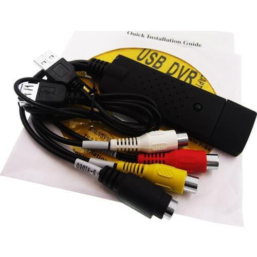 USB 2.0 video card capture grabber Adapter of chipset STK1160 for TV VHS DVD to usb converter support Windows