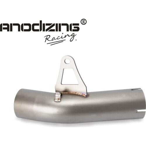 61mm Motorcycle Stainless Steel Exhaust Middle Link Connecting Pipe For S1000RR S 1000RR S1000 RR 2010 2011 2012 2013 2014