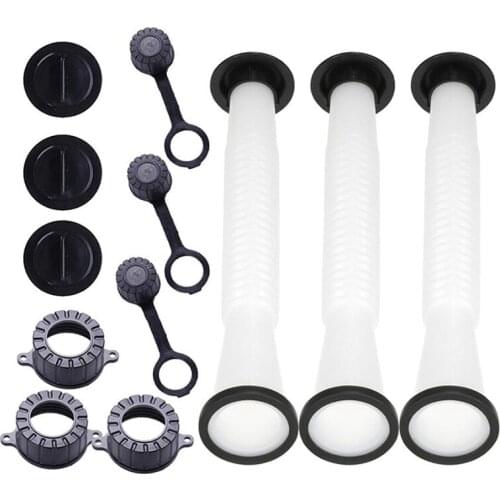 3 Sets Gas Can Spout Part Kit For Rubbermaid Blitz chilton Eagle