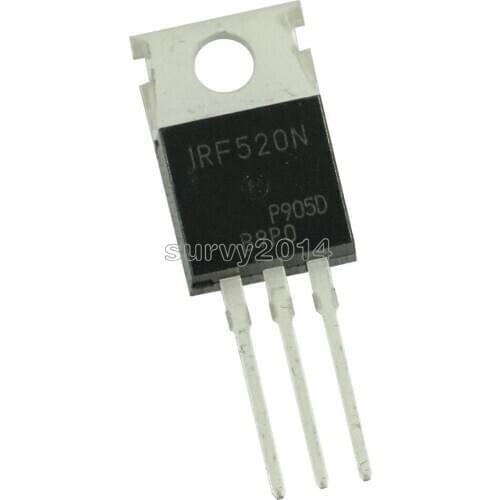 5 pcs IRF520 IRF520N N-Channel HEXFET Power MOSFET NEW GOOD QUALITY