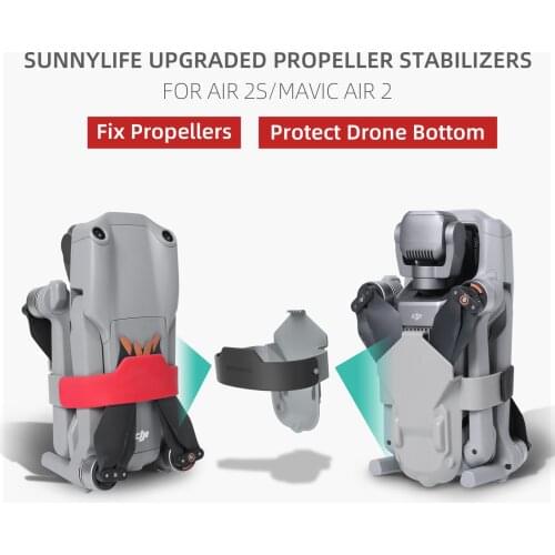 DJI Mavic Air 2 /DJI AIR 2S Propeller Holder Stabilizers Fixer Protective Chassis DefendFor DJI Mavic Air 2 Drone Accessories