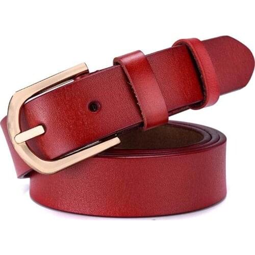 Mens Belts Luxury Cowhide Genuine Leather Belt for Men Brand Strap Male Pin Buckle Fancy Vintage Jeans