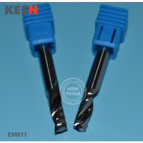 EM6.17mm Single Flute Aluminum Milling Cutter/CNC milling cutter router bits/One Flute Spiral Bit