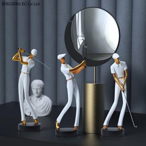 Playing Golf Sports Characters Decoration Creative Arts Decoration Living Room Bedroom Personality Home Accessories Accessories