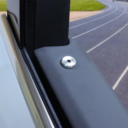 Car Door Lifting Decor Ring For Porsche Cayenne Panamera Macan 971 911 9YA 718 Universal Auto Door Lock Cover Case Shell Cap