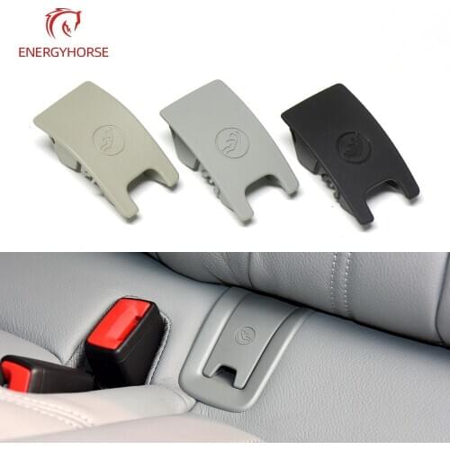 Car Rear Seat Hook ISOFIX Cover Child Restraint Rear Seat Slot Trim Cover For Audi A4 A6 Black Grey 4G8887187