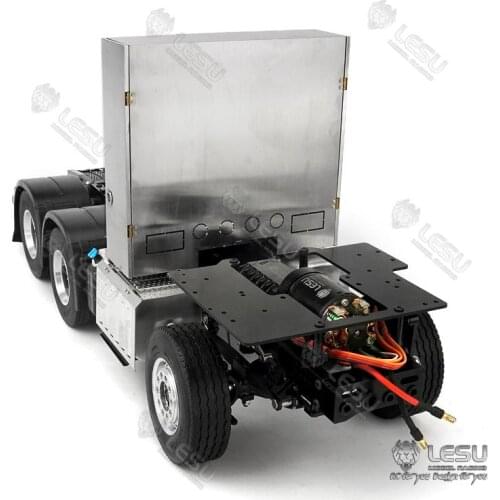 LESU 1/14 Metal Chassis Tmy Bz 3363 56348 1851 Highline Tractor RC Truck TH16375-SMT3