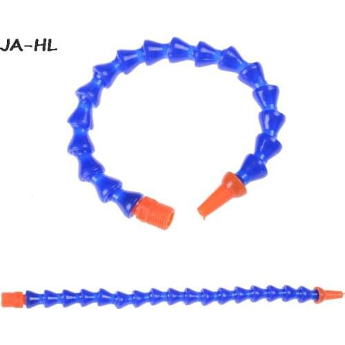 Hot! 300mm Universal Lathe Plastic Flexible Adjustable Water Oil Coolant Pipe Hose Round Nozzle 1/4 Spark Plug Tube Condenser