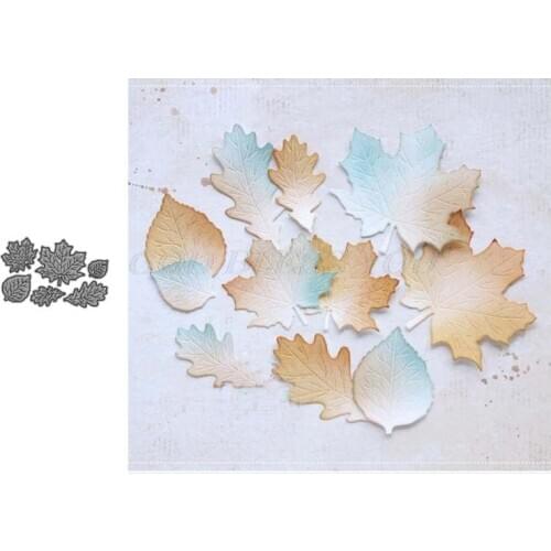 Maple leaves Metal Cutting Dies DIY Scrapbooking Paper Stamping Die Decor Drop Shipping