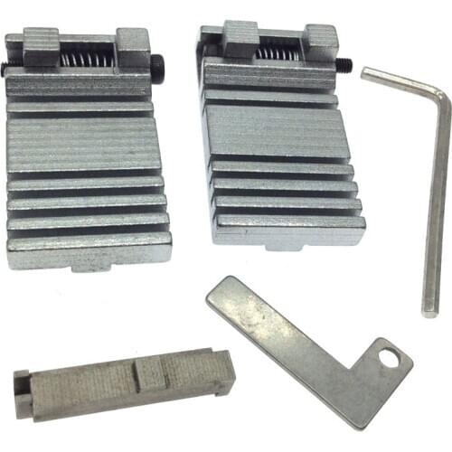 Multi-function fixtures clamp general auxiliary for car remote horizon vertical milling key cut machine locksmith