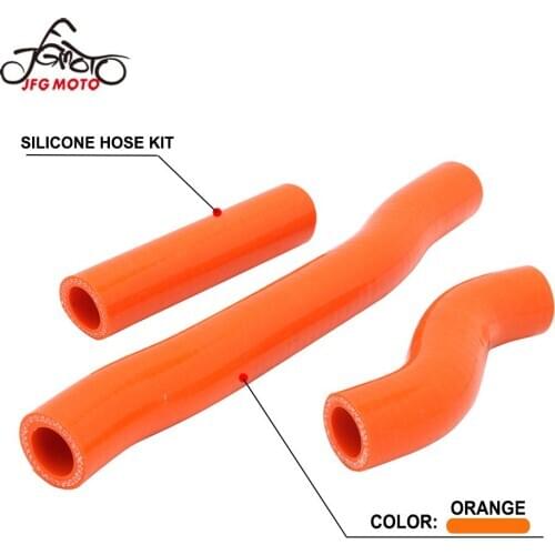 Motorcycle Silicone Hose Kit Radiator Heater Coolant Water Pipe For KTM SX250 SX 250 2017 2018